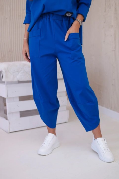 Komplet new punto bluza + spodnie chabrowy Komplet new punto bluza + spodnie chabrowy