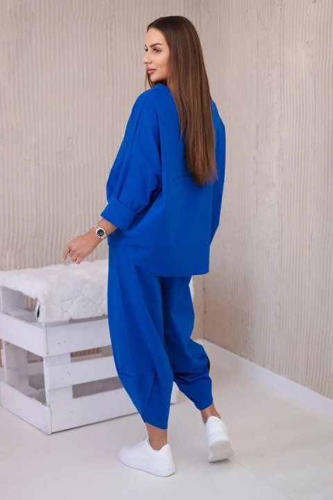 Komplet new punto bluza + spodnie chabrowy Komplet new punto bluza + spodnie chabrowy