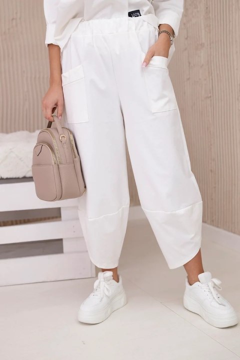 Komplet new punto bluza + spodnie ecru Komplet new punto bluza + spodnie ecru