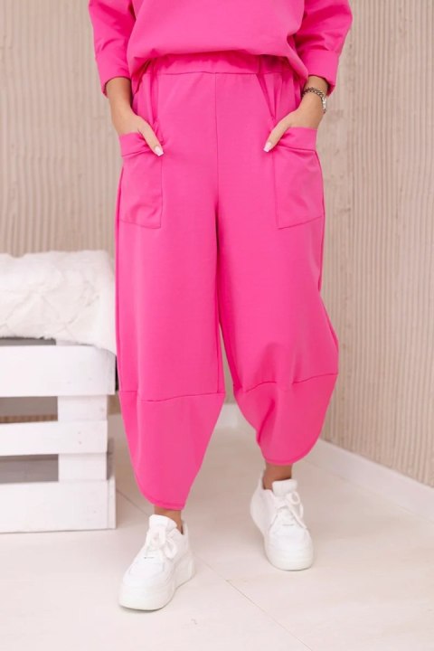 Komplet new punto bluza + spodnie różowy Komplet new punto bluza + spodnie różowy