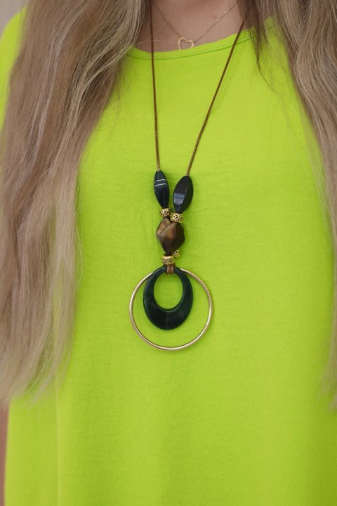 Bluzka oversize z wisiorkiem kiwi Bluzka oversize z wisiorkiem kiwi