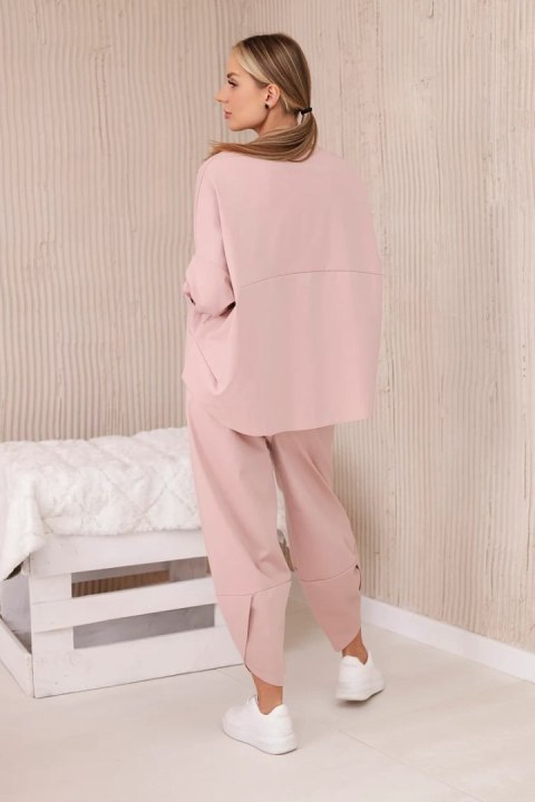 Komplet new punto bluza + spodnie ciemno różowy Komplet new punto bluza + spodnie ciemno różowy