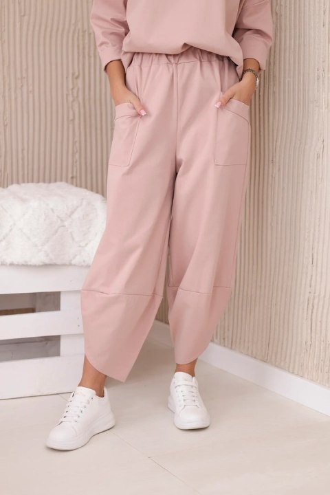 Komplet new punto bluza + spodnie ciemno różowy Komplet new punto bluza + spodnie ciemno różowy