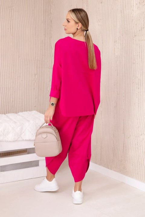 Komplet new punto bluza + spodnie fuksja Komplet new punto bluza + spodnie fuksja