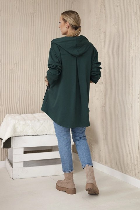 Bluza z kapturem Punto Milano Winter ciemno zielona Bluza z kapturem Punto Milano Winter ciemno zielona