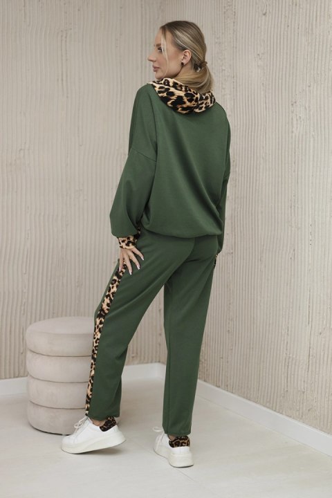 Komplet Paris Bluza + Spodnie khaki Komplet Paris Bluza + Spodnie khaki
