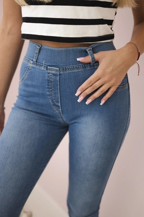 Spodnie jasno jeansowe Spodnie jasno jeansowe