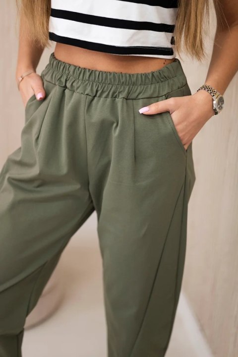 Spodnie z kieszeniami Summer Punto khaki Spodnie z kieszeniami Summer Punto khaki