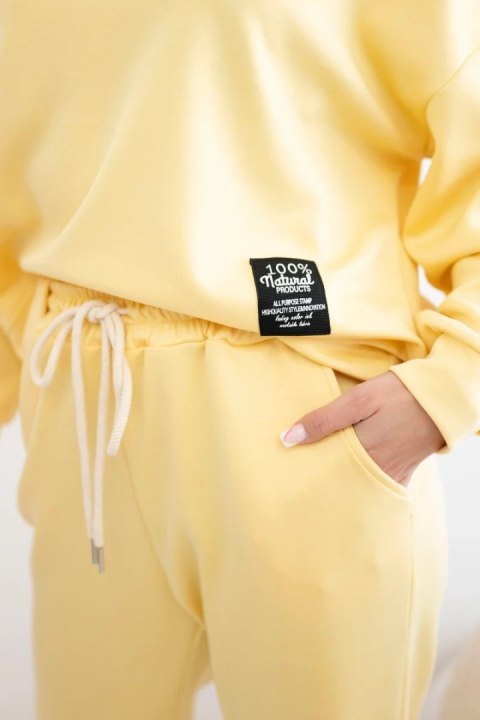 Komplet masełko bluza + spodnie żółty Komplet masełko bluza + spodnie żółty