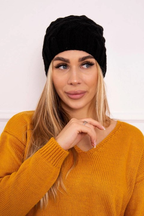 Czapka z polarem Agnieszka K239 czarna Czapka z polarem Agnieszka K239 czarna