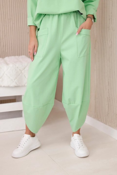 Komplet new punto bluza + spodnie jabłkowy Komplet new punto bluza + spodnie jabłkowy
