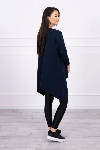 Tunika z nadrukiem Darling granatowa S/M - L/XL