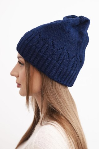 Czapka damska Irmina K333 granatowa